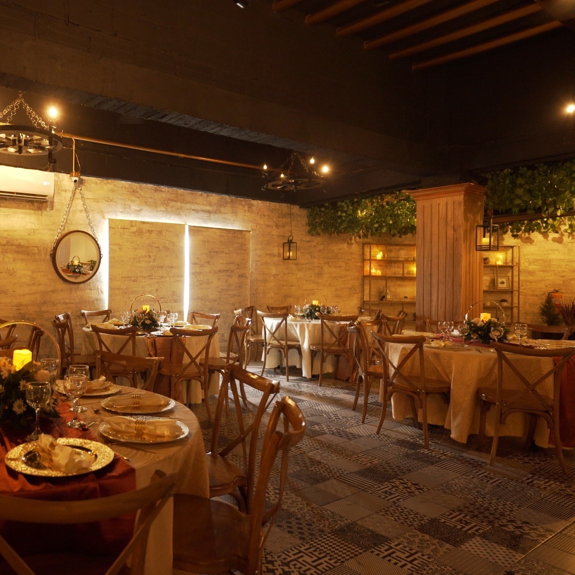 Vista del restaurante Brasa & Barril Alto Bosque